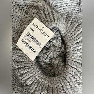 Nordstrom BP New Woolen Gray Beret